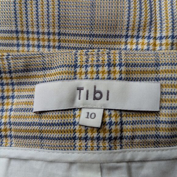 Tibi Plaid Mini Y2K Preppy Light Academia Collegiate Nostalgiacore  Skirt 10 - Picture 2 of 9